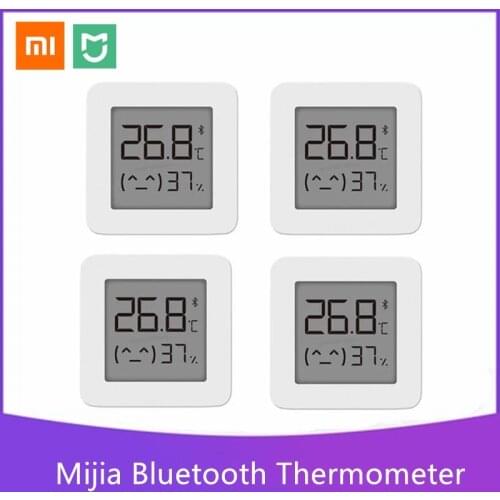 XIAOMI Mijia Bluetooth Thermometer 2 Wireless Smart Electric Digital Hygrometer Thermometer Work with Mijia APP