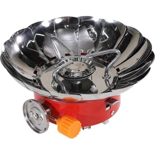 Windshields Windproof Stove Cooker Cookware Gas Burners for Camping Picnic Cookout BBQ With Extended Pipe Gas Stove Outdoor