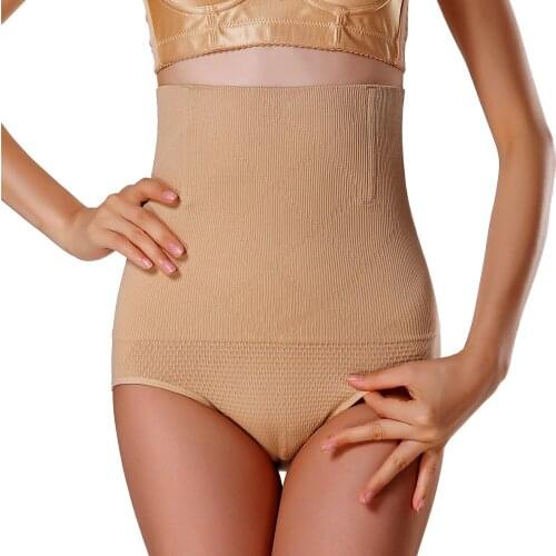 Women High Waist Panty Tummy Control Shapewear Seamless Body Shaper Slimming Underwear