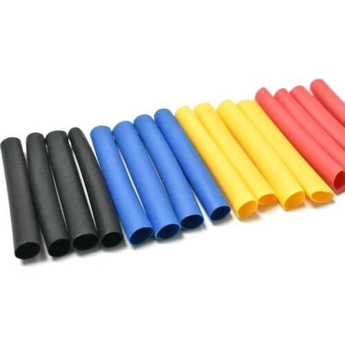 164/328/530Pcs Assorted Insulation Shrinkable Tube 2:1 Polyolefin Heat Shrink Tubing