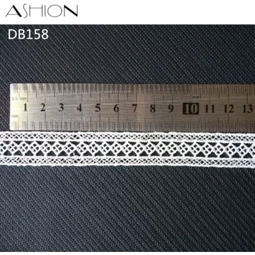 5 yards 20MM white Embroidered net Lace Fabric DIY skirt hem Dance costumes Garment Accessories lace trim Sewing Craft LP-DB158