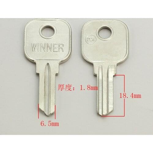 A160 right groove Wholesale Locksmith Keymother Brass House Home Door Blank Empty Key Blanks Keys 25 pieces/lot