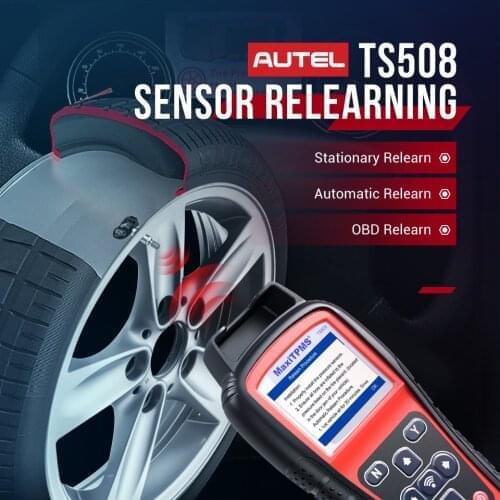 Autel MaxiTPMS TS508 Diagnostic Tool TPMS Sensor Programmer OBD 315 433MHZ Sensor Tire Pressure Cars Diagnostic Auto tpms tool