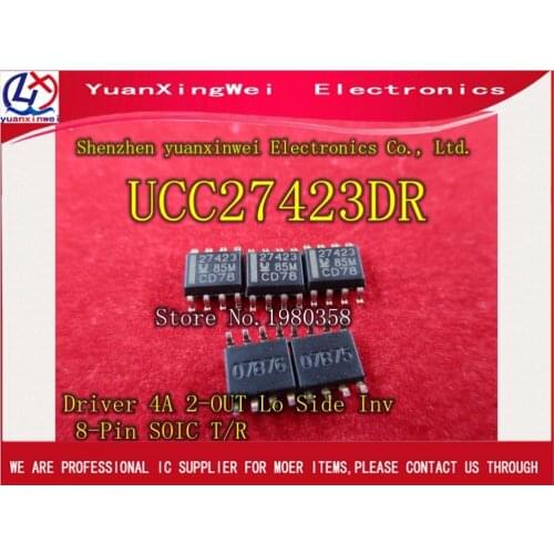 FREE SHIPPING UCC27423D MOSFET DVR DUAL HS 4A 8-SOIC 27423 UCC27423 20PCS