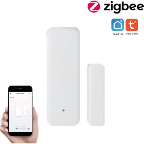 Tuya Zigbee Wireless Smart Window Door Sensor Detector Alarm