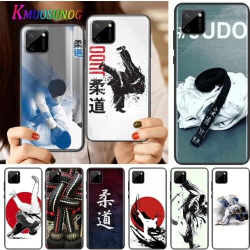 Japan Judo Silicone Cover For Realme V15 X50 X7 X3 Superzoom Q2 C11 C3 7i 6i 6s 6 Global Pro 5G Phone Case