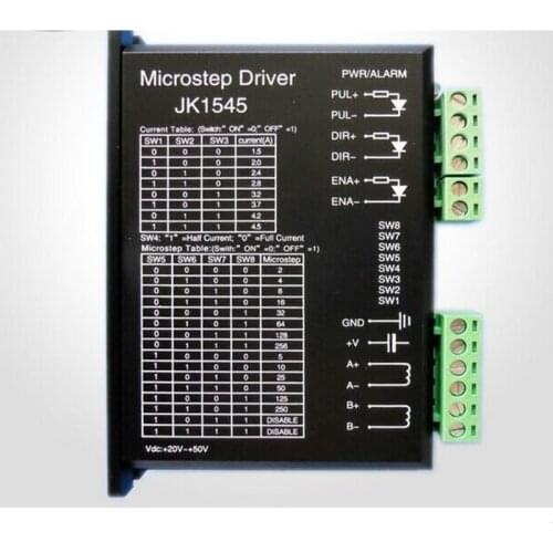 2 phase stepper motor driver Jk1545 for NEMA23 Stepper Motor / Nema 23 stepper motor driver