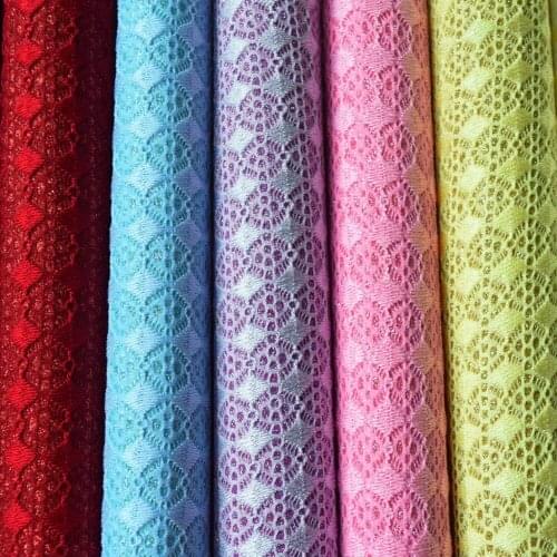 Factory wholesale flash sequined fabric shoes PU leather material quality power mesh fabric