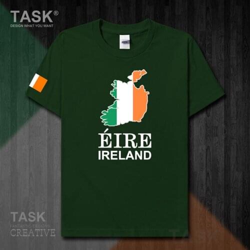 Lreland NIR Dublin mens t shirt new Tops t-shirt Short sleeve clothes sweatshirt national team country summer Fashion casual 50