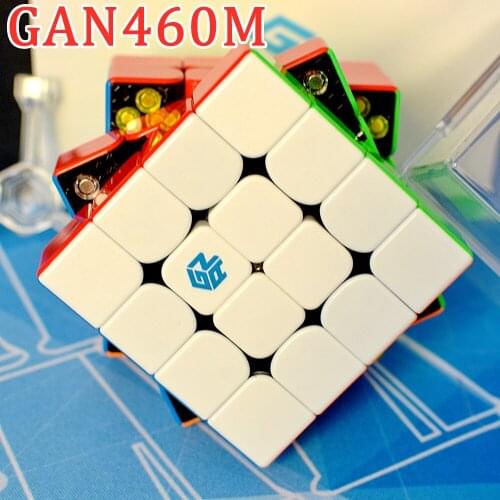 GAN460M Magnetic 4x4x4 Magic cube 3x3 speed cube puzzle GAN460 M cubo magico GAN 460 M