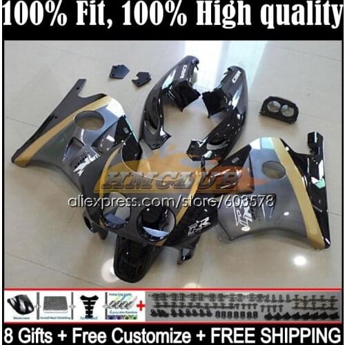 Injection For HONDA CBR250RR CBR 250 250RR 90 91 92 93 94 41CL.35 MC22 CBR250 R RR 1995 1996 1997 1998 1999 Fairing Grey black