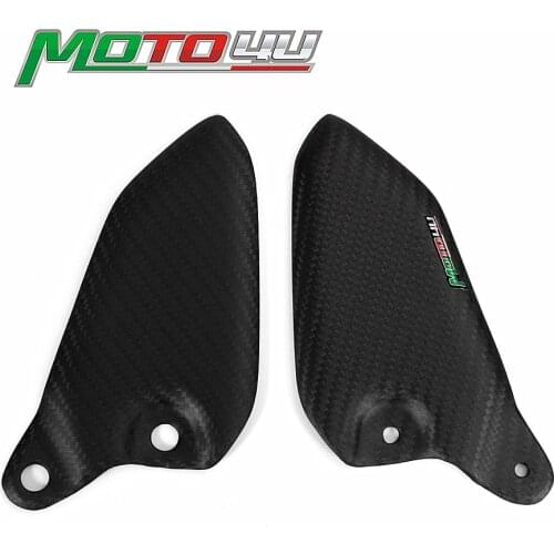 For Kawasaki Z900RS 2018 Motorcycle Heel Guards Plates (Replacement) 100% Carbon Fiber Gloss/Matt Z900 RS 2019