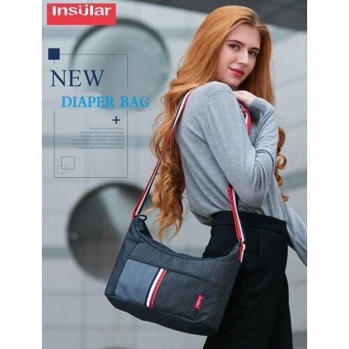 NEW Mommy Bag Lovely Multicolored Baby Diaper Bag Large-Capacity Fashion Mothers Maternity Bag Baby Stroller Nappy Bag 8039