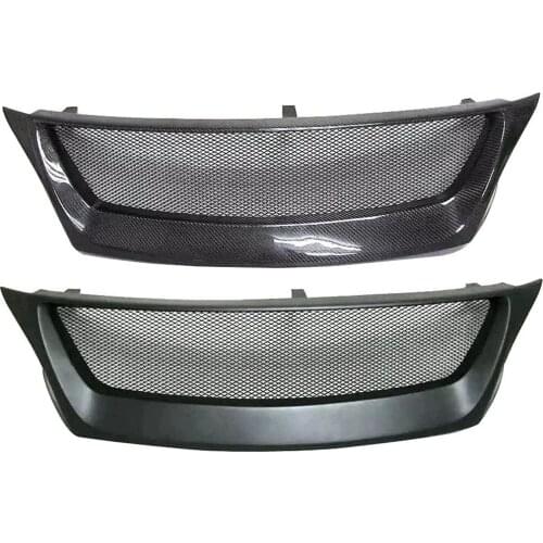 Car Front Bumper Center Grille Grill Refit For LEXUS GS460 2009-2011 Matt Black Carbon Fiber