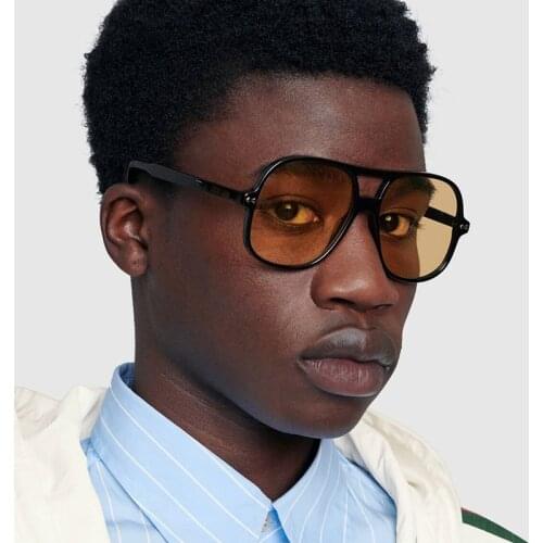 HKNA Oversized Sunglasses Men 2021 Luxury Brand Sun Glasses for Women Big Frame Brand Designer Sunglasses Vintage Gafas De Mujer