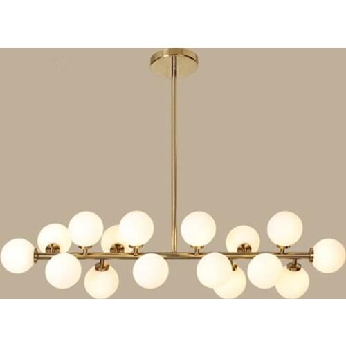 Modern magic beans DNA Lustres pendant light industrial Modo Jason miller lamps Nordic Art Deco glass ball MOD hanging lighting