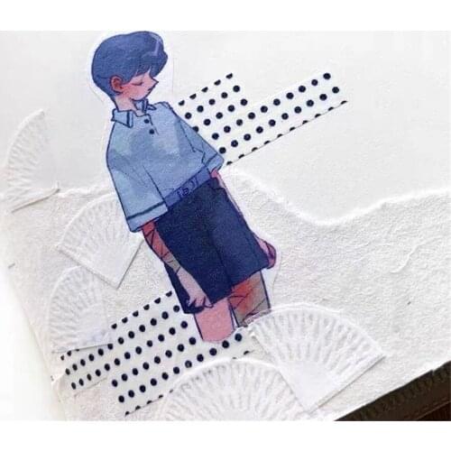 No.08 Washi Tape for Card Making Bullet Journal DIY Scrapbooking Label Sticker