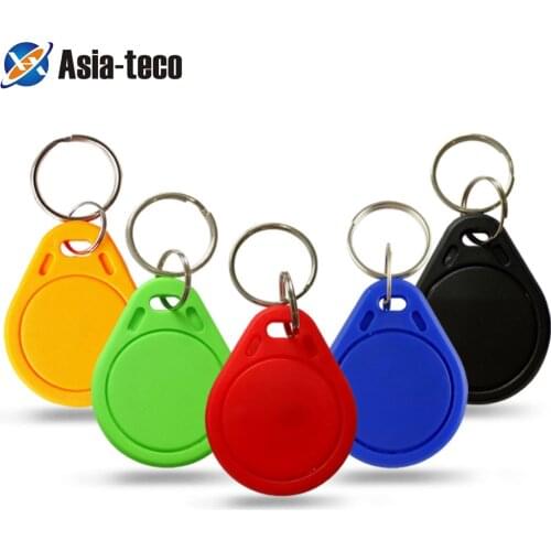 10pcs/lot 13.56MHz IC Keyfobs Tags Access Control IC Key Finder Card Token Attendance Management Keychain