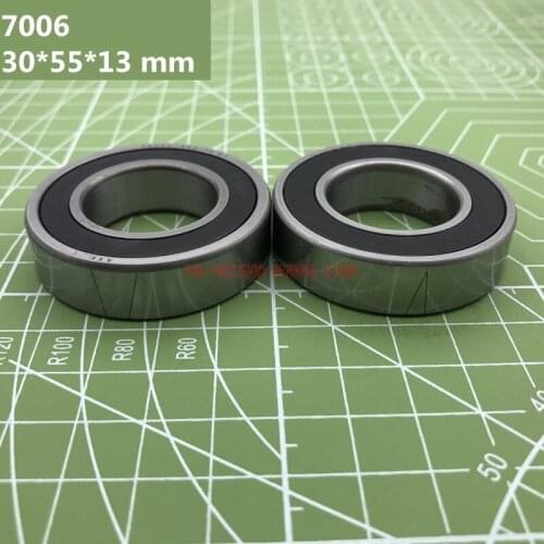 2019 Axk 1pair 7006 H7006c 2rz Hq1 P4 Db A 30*55*13 Mm Si3n4 Ceramic Ball Sealed Angular Contact Bearings Speed Spindle Cnc
