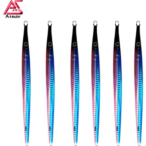 AS 6pcs Pesca 60g80g Fast Jig Shore Cast Spoon Vertical Speed Sinking Metal Jigging Fishing Artificial Bait Sea Lure Angler