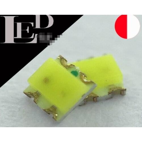 Bicolor smd 0805 2012 led diode red@white color