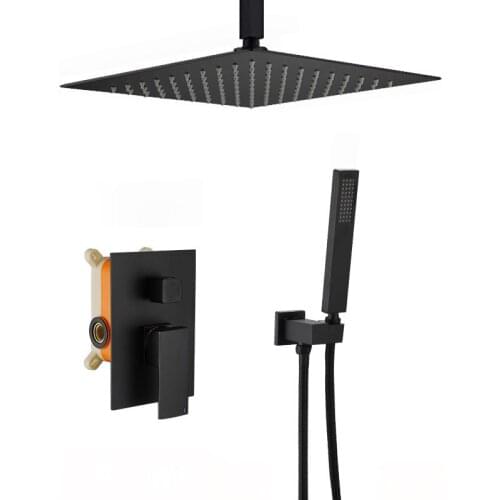 IMPEU Black Shower Systems