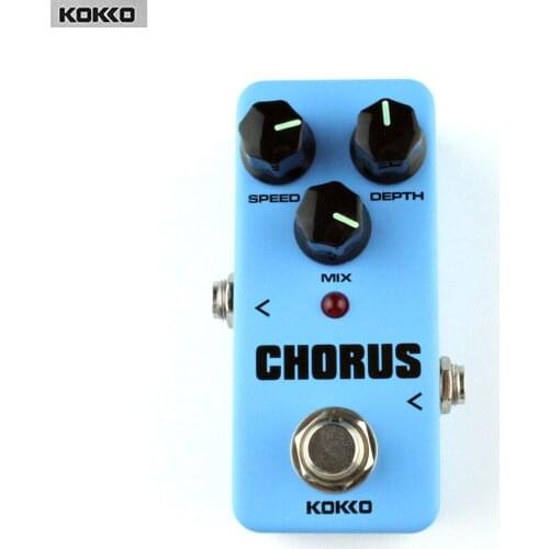 Kokko FCH2 Mini Chorus Guitar Effect Pedal/Protable, High Qualoty Guitar Effect Pedal/Guitar Accessories