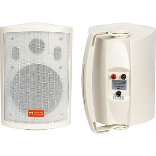 MAGICVOICE MV-25TRF 16 CM 80 WATT WHITE COLUMN SPEAKER 2Lİ TOOL TRANSFORMER