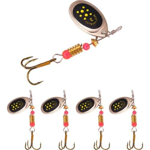 Metal Sequin Spinner bait 3.1g Bass Pike Bass Rotating Spoon Bait Fishing Lure Iscas Artificial Hard Bait Crap Fishing Tackle