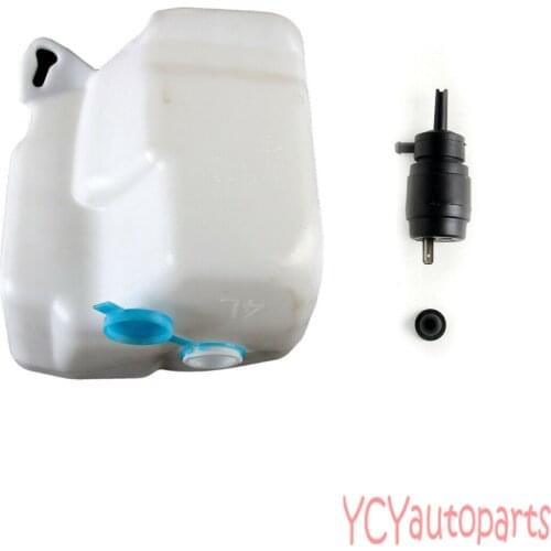 Windshield Washer Pump & Tank Bottle Kit Fit For VW Fox Golf Jetta Passat Rabbit Corrado Scirocco 535 955 453