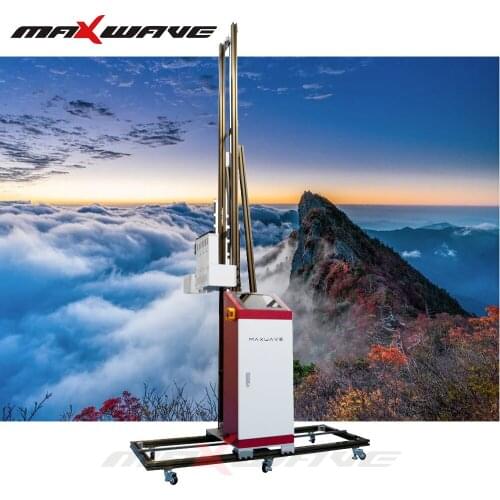 Wall Printing Machine 3D Vertical Wall Printer/3D background wall painting Digital Varnish Inkjet Printer