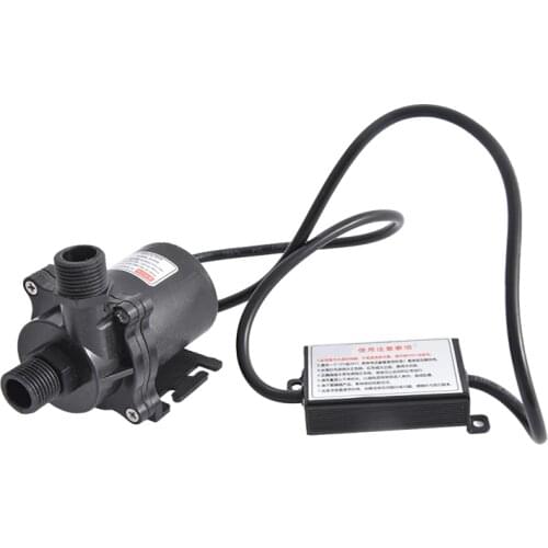 NC50B-2480 24V Small High Temperature Resistant Circulating DC Brushless Submersible Pump 100 Degrees 3.2A 8M 76.8W 2220L / H