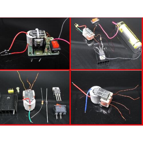 DC High Voltage Transformer Inverter Arc Generator Ignition Coil Module 15KV DIY KITS