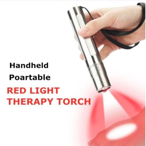 Hand-held therapy lamp Red Torch Light 630nm 850nm 660nm BT09 Handheld Rechargable Led Torch Light