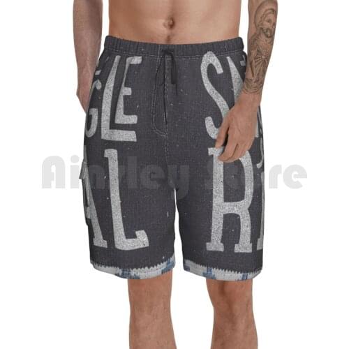 The Snuggle Is Real Beach Shorts Men Beach Pants Swim Trunks Ella Lopez Lucifer Lucifer Ella Ella Lopez The Cabin