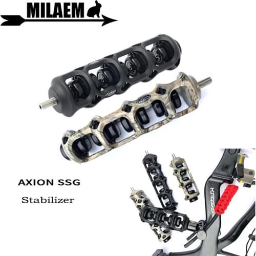 Archery Compound Bow Stabilizer 4inch/6inch Aluminum Alloy Damping Balance Bar Stabilizer Outdoor Sports Shooting Accessories