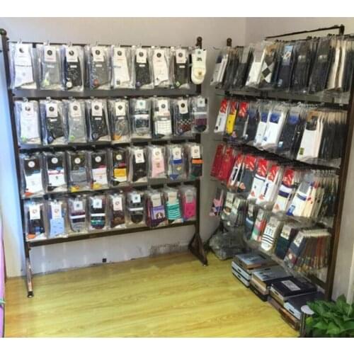 Socks rack display rack middle island shelf multi-functional floor underwear glove supermarket accessories mobile phone case rac