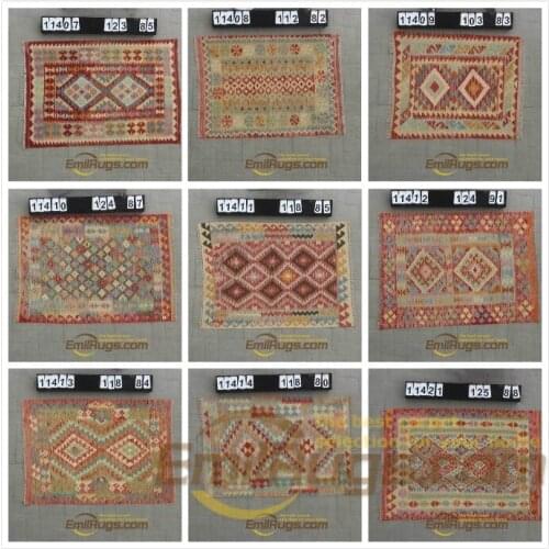Kilim Fabric Handmade Turkish Carpet New Listing Geometric Carpet Bedroom Turkish Prayer Rugs Natural Sheep Wool