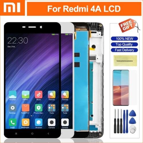 5.0'' Lcd Display For Xiaomi Redmi 4A LCD Display Touch Screen Digitizer With Frame Assesmbly Parts For Redmi4A Lcd Screen
