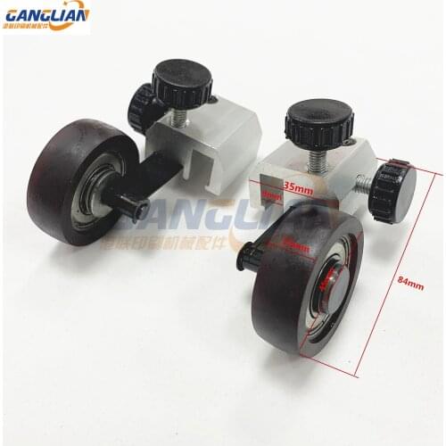 1 Pair Komori Printing Machine Rubber Wheel