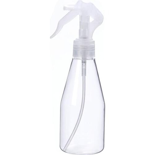 1pc 200ml Portable Transparent Plastic Water Spray Bottle Sprinkler Plant Flower Sprayer Household Cleaning Bathroom Accessories