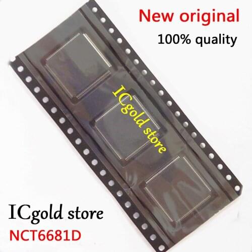 2pcs NCT6681D QFP-128