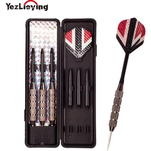 3pcs/Box High quality 22g Professional Steel Tips Darts Throwing Darts w/ Shafts Flight Harrow Barrel Accessoriesdongye041