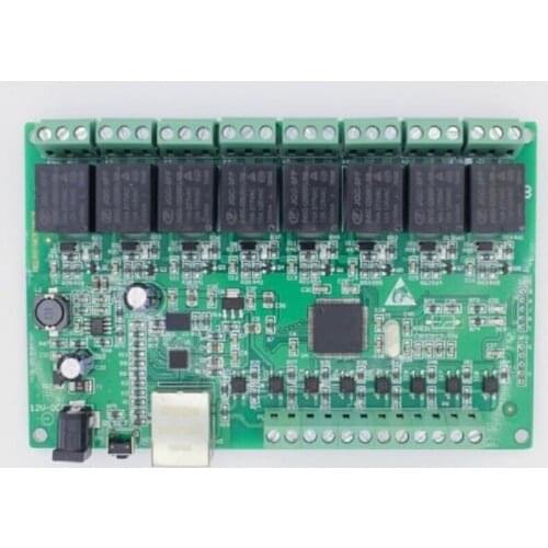 8 Channel Relay Network IP Relay Web Relay Dual Control Ethernet RJ45 interface free ship