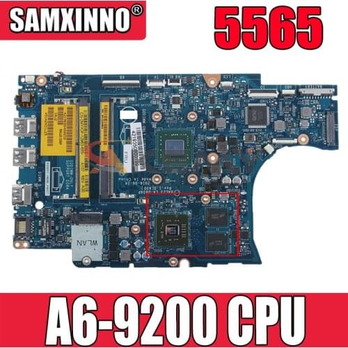 Akemy BAL23 LA-D804P FOR DELL INSPIRON 5565 Laptop Motherboard A6-9200 CN-0K6473 K6473 Mainboard 100% TESTED