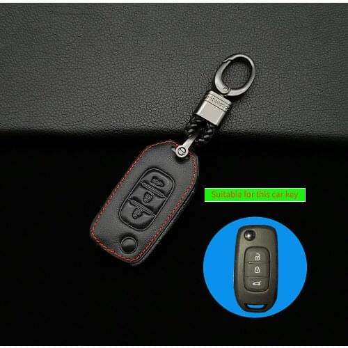 Car Key Case For Renault Qjar Koleos Kadjar Clio Captur Kwid Dacia Logan Duster 2017 2018 2019 Remote Fob Cover Accessories