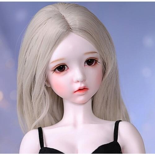 BJD doll SD doll 3 points girl Emma joint doll movable black gauze skirt suit doll gift