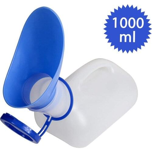 Urine Bottle Travel Outdoor Hiking Car Stand Up Unisex Plastic Urinals Incontinence Bottles Toilet Suitable For Elderly Children