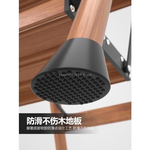 Household Thickened Folding Step Ladder Aluminum Alloy Anti Slip Telescopic Miter Ladder Indoor Portable Miter Ladder