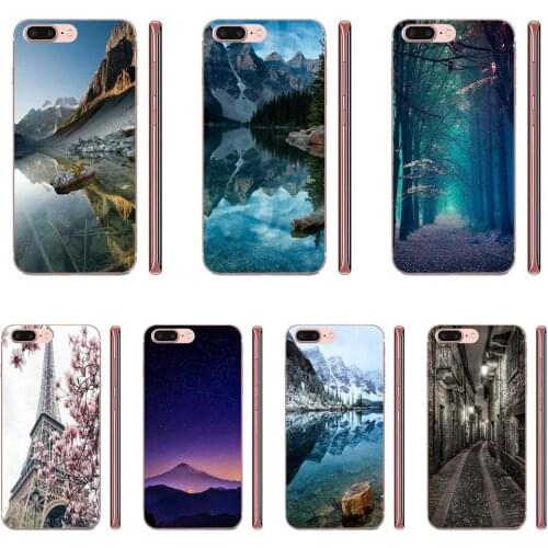 Natural Scenery Luxury For Huawei Honor Mate 20 p40 lite pro 10i 20i 8S lite Y9 Y7 Y5 Prime 2019 2018 Soft Cell Phone Case Cover